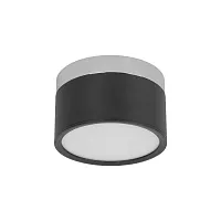 Светильник накладной LED Photon 10179/12 Black LOFT IT чёрный 1 лампа, основание чёрное в стиле современный круглый