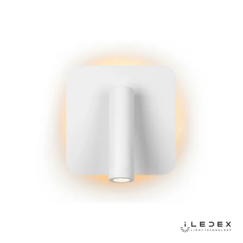 Бра с выключателем LED Tanki ER0569S WH iLedex белый на 1 лампа, основание белое в стиле современный хай-тек для чтения фото 2
