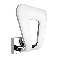 Бра LED Ardore OML-18101-14 Omnilux белый на 1 лампу, основание хром в стиле хай-тек 