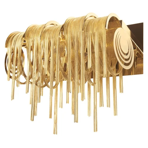 Бра Volver 10404W/B GD LOFT IT золотой на 2 лампы, основание золотое в стиле арт-деко цепочки фото 4 Бра Volver 10404W/B GD LOFT IT золотой на 2 лампы, основание золотое в стиле арт-деко цепочки фото 4