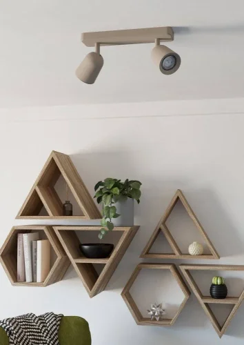 Спот с 2 лампами Camaldoli 902344 Eglo бежевый GU10 в стиле современный фото 3 Спот с 2 лампами Camaldoli 902344 Eglo бежевый GU10 в стиле современный фото 3