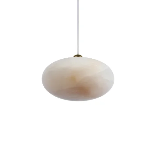 Светильник подвесной LED Galet 10409/M LOFT IT белый на 1 лампу, основание бронзовое в стиле современный фото 3