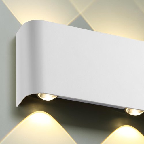 Бра Magnum 7192/8WL Odeon Light белый на 1 лампу, основание белое в стиле хай-тек фото 5