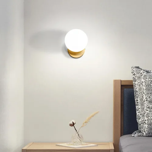 Настенный светильник Tip of the Tongue - Wall Mounted, 2015 L D20 177976-26 ImperiumLoft прозрачный на 1 лампа, основание латунь в стиле современный  фото 4