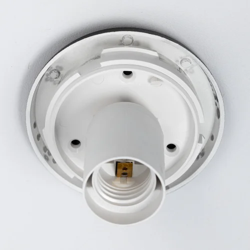 Светильник потолочный Ron CL941D25B5 Citilux белый на 1 лампу, основание чёрное в стиле современный шар фото 3 Светильник потолочный Ron CL941D25B5 Citilux белый на 1 лампу, основание чёрное в стиле современный шар фото 3