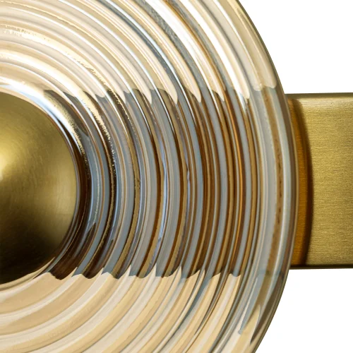 Бра LED Corta CL245023 Citilux янтарный на 1 лампу, основание бронзовое в стиле современный хай-тек фото 5