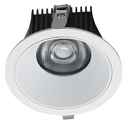 Светильник точечный LED Dorsum WTD.O06.000.30.10 Wertmark белый на 1 лампу, основание белое в стиле хай-тек современный круглый