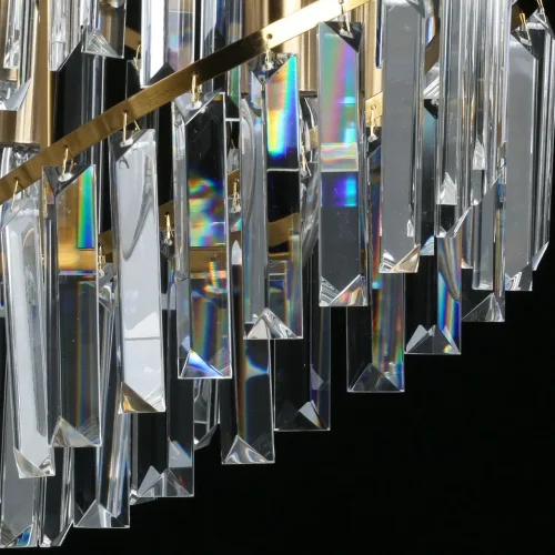 Люстра подвесная Аделард 642016906 MW-Light прозрачная на 6 ламп, основание хром в стиле классический  фото 8