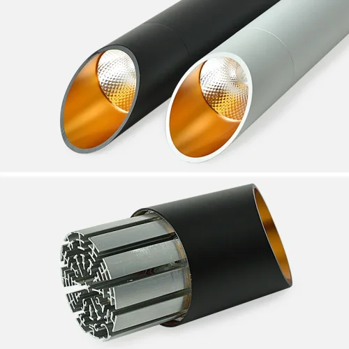 Светильник потолочный 45° lamps by Via H35 Black 194971-26 ImperiumLoft золотой на 1 лампу, основание чёрное в стиле современный фото 11