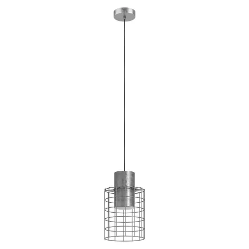 Светильник подвесной Milligan 43647 Eglo серый 1 лампа, основание серое серебряное в стиле современный 