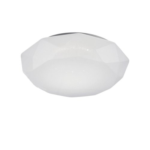 Светильник потолочный LED DIAMANTE 5971 Mantra белый 1 лампа, основание белое в стиле современный 