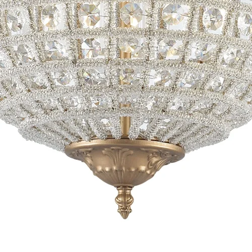 Люстра подвесная Orientalium 2296-3P Favourite прозрачная на 3 лампы, основание бронзовое в стиле восточный современный  фото 5