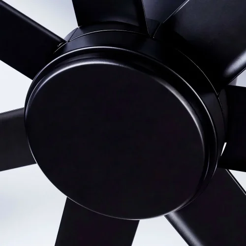 Вентилятор потолочный  Azar 60 35019 Eglo в стиле современный хай-тек, цвет основания / лопастей чёрный фото 6