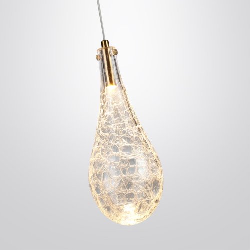 Светильник подвесной LED Braid 7147/5L Odeon Light прозрачный на 1 лампу, основание бронзовое в стиле современный классический выдувное фото 5 Светильник подвесной LED Braid 7147/5L Odeon Light прозрачный на 1 лампу, основание бронзовое в стиле современный классический выдувное фото 5