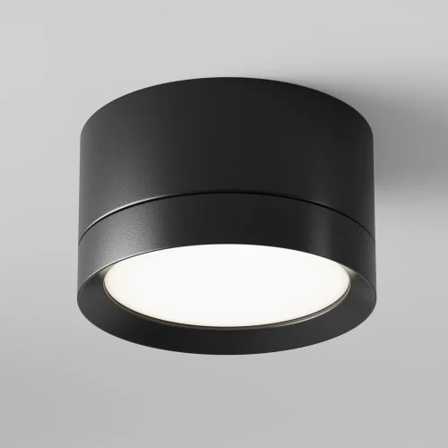 Светильник накладной Hoop C086CL-GX53-SRD-B Maytoni чёрный 1 лампа, основание чёрное в стиле современный круглый фото 3