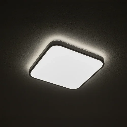 Светильник потолочный Agnes Square 8112-NW Nowodvorski белый на 1 лампу, основание белое в стиле современный фото 2