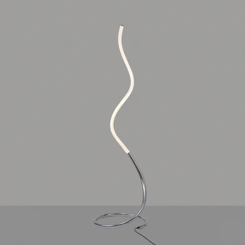 Торшер LED Line 6605 Mantra  белый 1 лампа, основание никель серое в стиле современный
 фото 2