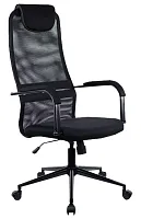 Кресло руководителя EP-705 Сетка Черный EP-705 Mesh Black Everprof, чёрный/сетка ткань, ножки//, размеры - 1170*1240***550*