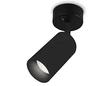 Светильник накладной TA127 Ambrella light чёрный 1 лампа, основание чёрное в стиле хай-тек современный круглый