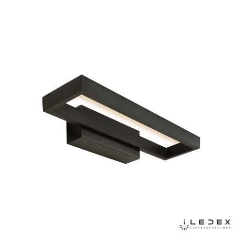 Бра LED Edge X050310 BK iLedex чёрный на 1 лампа, основание чёрное в стиле современный хай-тек  фото 3