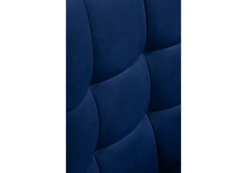 Компьютерное кресло Честер синий / золото 533179 Woodville, синий/велюр, ножки/металл/золотой, размеры - *920***490*600 фото 8
