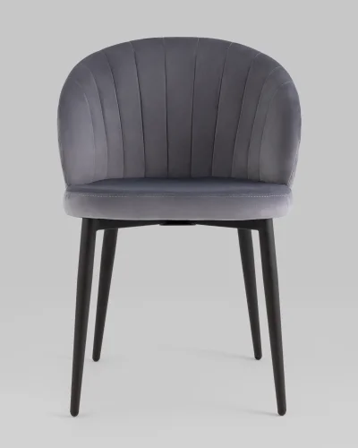 Стул Lastura велюр серый УТ000039135 Stool Group, /, ножки//, размеры - *770***530*570 фото 7