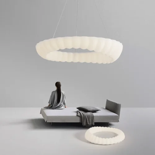 Люстра подвесная ODDLY B D60 220265-23 ImperiumLoft белая на 1 лампу, основание белое в стиле скандинавский минимализм современный фото 11 Люстра подвесная ODDLY B D60 220265-23 ImperiumLoft белая на 1 лампу, основание белое в стиле скандинавский минимализм современный фото 11