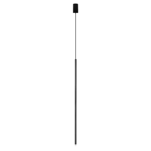 Светильник подвесной LED Reed 10358/830 LOFT IT чёрный на 1 лампу, основание чёрное в стиле современный трубочки