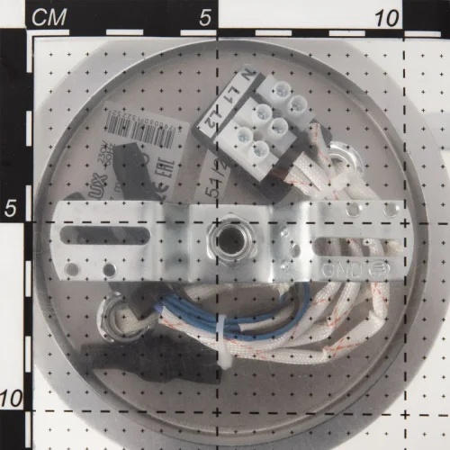 Люстра потолочная Сиерра CL119240 Citilux прозрачная на 4 лампы, основание серое в стиле современный  фото 10