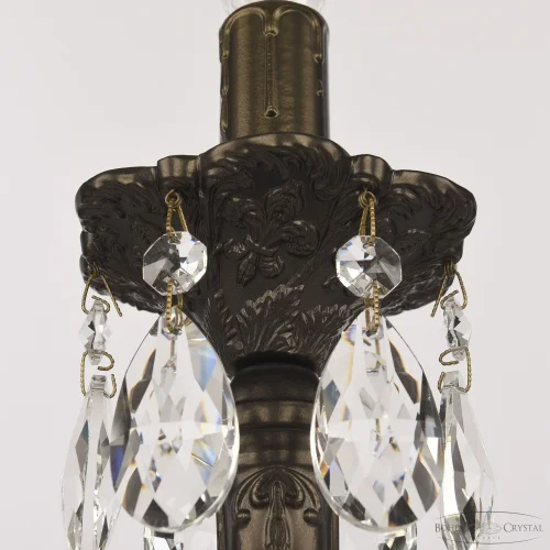 Настольная лампа AL78100L/1-32 PD Bohemia Ivele Crystal без плафона 1 лампа, основание коричневое хрусталь металл в стиле классический sp фото 4