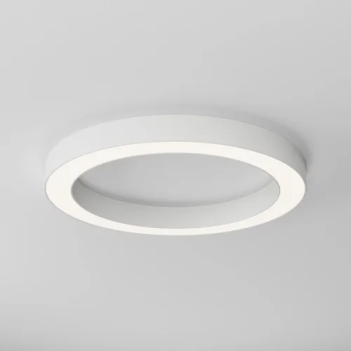 Светильник потолочный LED Lua C093CL-45W4K-W Maytoni белый на 1 лампу, основание белое в стиле современный хай-тек круглый фото 3