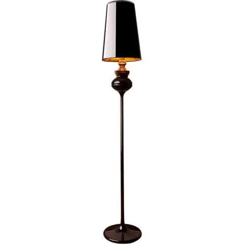 Торшер Alaska Black 5755-NW Nowodvorski  чёрный 1 лампа, основание чёрное в стиле арт-деко
