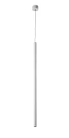 Светильник подвесной LED CLT 036С800 WH Crystal Lux белый на 1 лампу, основание белое в стиле минимализм современный трубочки