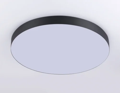 Светильник потолочный LED Air Alum FV5538 Ambrella light чёрный 1 лампа, основание чёрное в стиле современный хай-тек  фото 4
