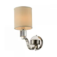 Бра Sferrella OML-86501-01 Omnilux бежевый 1 лампа, основание хром в стиле классический 
