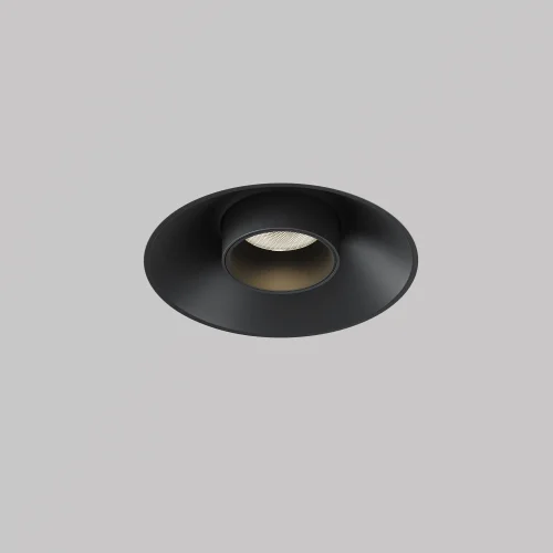 Светильник точечный LED Focus T C140RS-L200-7W3K-B Maytoni чёрный 1 лампа, основание чёрное в стиле современный хай-тек круглый трубочки фото 4