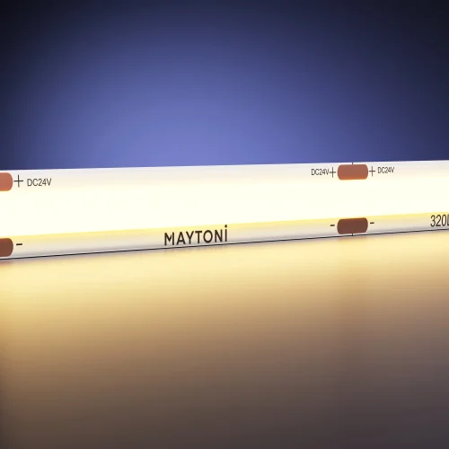 Светодиодная лента 24В COB 8Вт/м 2700К 5м IP 20 201070 Maytoni цвет LED тёплый белый 2700K, световой поток Lm фото 3
