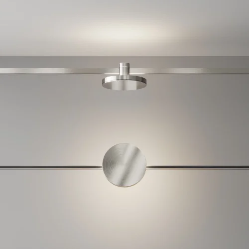 Трековый светильник Plato Flarity 4000K 7Вт 120° TR152-1-7W4K-PT Maytoni никель для шинопроводов серии Magnetic trаck system Flarity никель фото 4