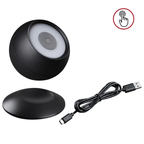 Настенный светильник уличный LED переносной Cardi 359288 Novotech уличный IP54 чёрный на 1 лампу, плафон чёрный в стиле современный LED