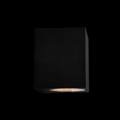 Настенный светильник Eterno 100007/A LOFT IT уличный IP54 чёрный 1 лампа, плафон чёрный в стиле современный хай-тек GU10 фото 4