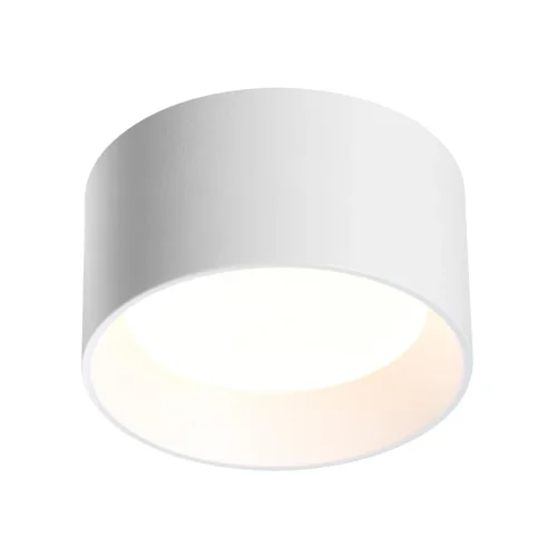 Светильник накладной LED Oben 6622/10CL Odeon Light белый на 1 лампу, основание белое в стиле хай-тек круглый фото 3