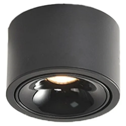 Светильник накладной LED Altair WTA.O06.667.40.07 Wertmark чёрный на 1 лампу, основание чёрное в стиле хай-тек современный круглый