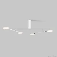 Светильник потолочный LED Fad MOD070CL-L30W3K Maytoni белый на 1 лампу, основание белое в стиле хай-тек современный 