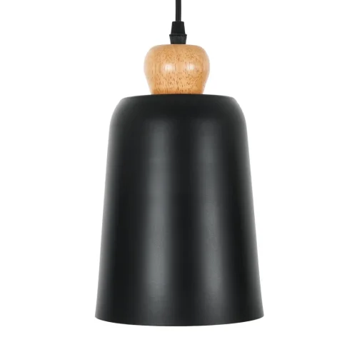 Светильник подвесной Madina MR1410-3P MyFar чёрный 3 лампы, основание чёрное в стиле современный скандинавский лофт  фото 3
