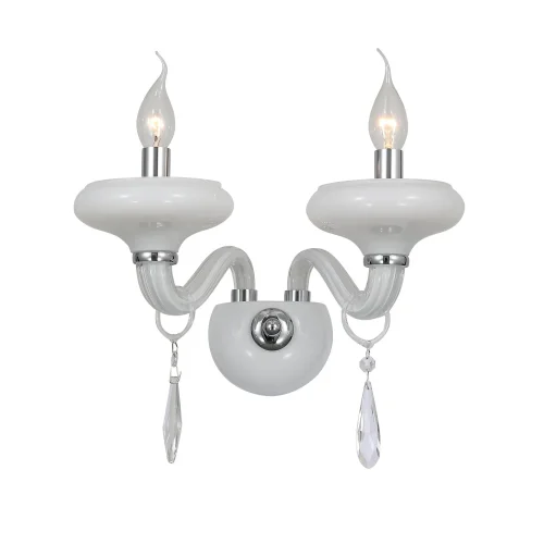 Бра Бамболина (Bambolina) SL756.501.02 ST-Luce без плафона на 2 лампы, основание белое в стиле современный Бра Бамболина (Bambolina) SL756.501.02 ST-Luce без плафона на 2 лампы, основание белое в стиле современный