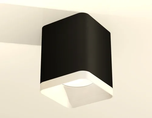 Светильник накладной Techno Spot XS XS7813021 Ambrella light чёрный 1 лампа, основание чёрное в стиле хай-тек современный квадратный фото 2