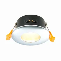 Светильник точечный St213 ST213.108.01 ST-Luce хром 1 лампа, основание хром в стиле современный хай-тек 