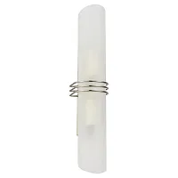 Бра Selvino GRLSA-7711-02 Lussole белый 2 лампы, основание никель в стиле современный 