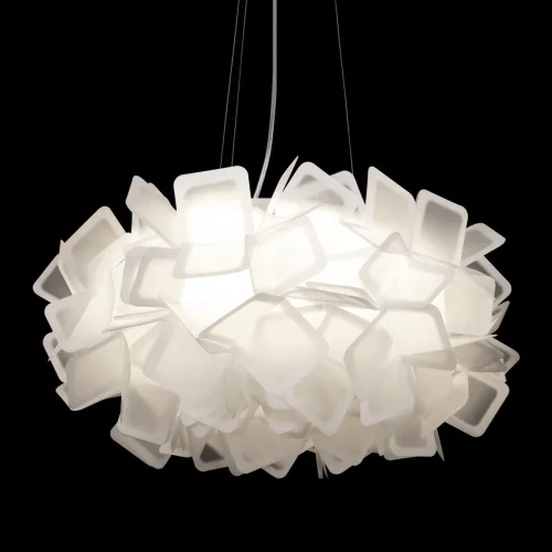 Светильник подвесной LED Clizia 10231/530 White LOFT IT белый 1 лампа, основание белое в стиле современный  фото 4