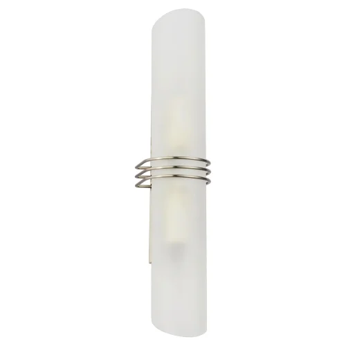 Бра  SELVINO LSA-7711-02 Lussole белый на 2 лампы, основание никель в стиле современный 